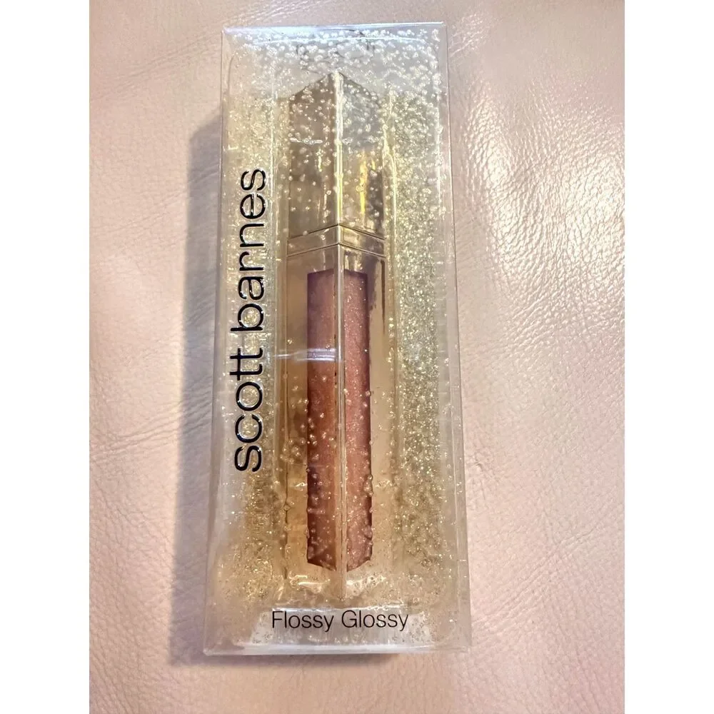 NIB Scott Barnes Flossy Glossy Lip Gloss in Hey Sis